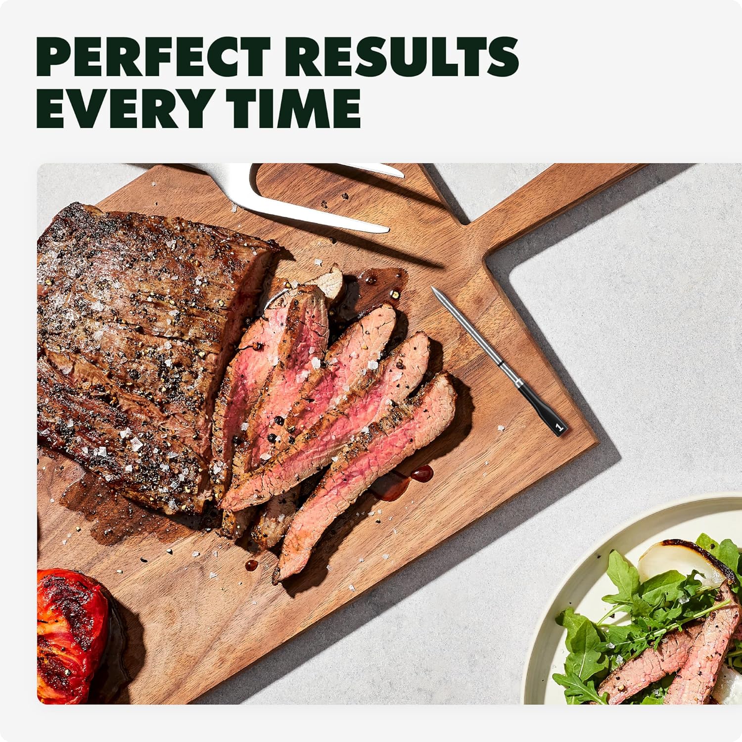 CHEF iQ Sense | Smart Wireless Meat Thermometer | Ultra-Thin Probe | WiFi Unlimited Range | 1000°F Heat Safe | 5 Sensors | BBQ, Grill, Oven, Smoker, Air Fryer | Gen3 - Image 10