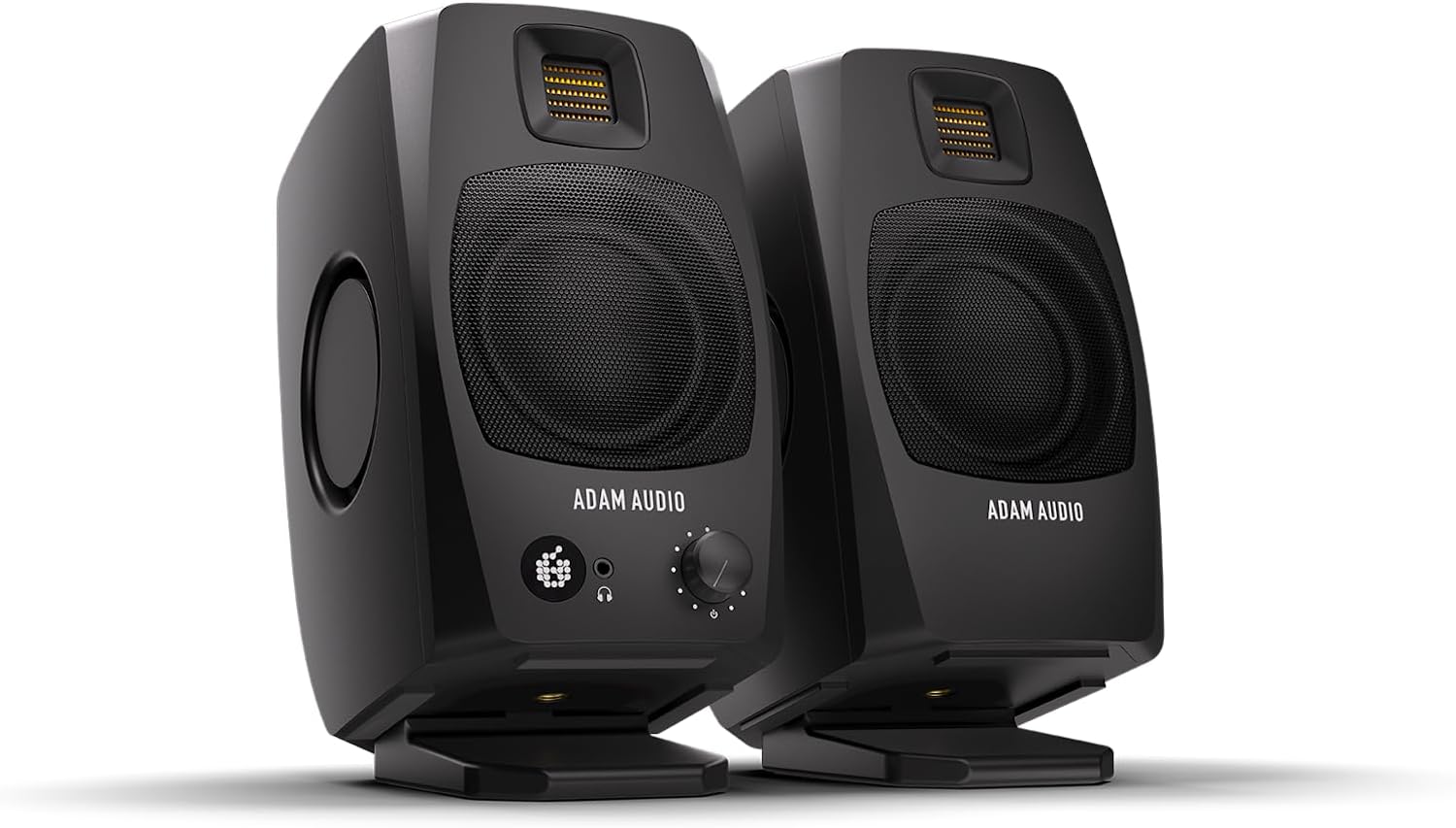 ADAM Audio D3V Active Desktop Monitoring System with USB-C Connection (Pair, Black)