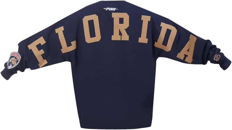 Pro Standard NHL mens Mens Nhl Wingspan Fleece Crewneck Sweatshirt - Image 6