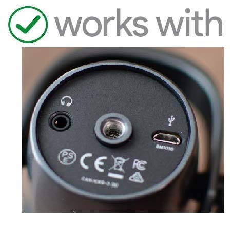 ienza 10FT Long USB Cable Cord Wire for Blue Yeti X Professional Condenser and Blue Yeti Nano USB Microphone (NOT for Other Models, Please See Product Pictures Before Buying) - Image 2