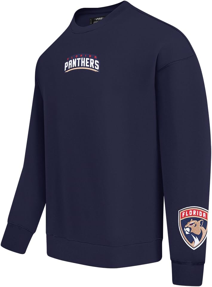 Pro Standard NHL mens Mens Nhl Wingspan Fleece Crewneck Sweatshirt - Image 3