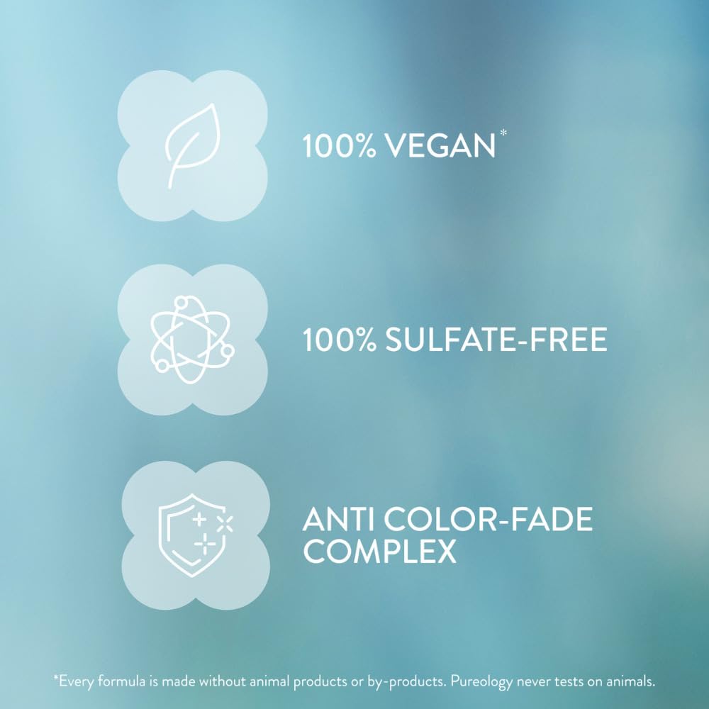 Pureology Strength Cure Shampoo - For Damaged or Color Treated Hair, Hair Strengthening & Prevents Breakage, Seals Split Ends, Vegan & Sulfate-Free - Image 11