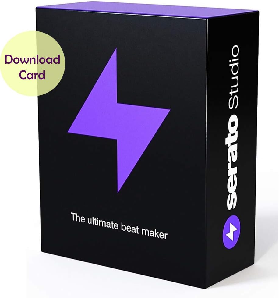 Serato Studio Ultimate Beat-making Software - The Ultimate Beat Maker (Download Card)