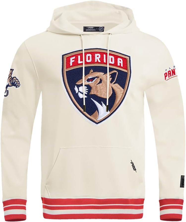 Pro Standard Mens NHL Retro Classics Brushed Back French Terry Pull Over Hoodie