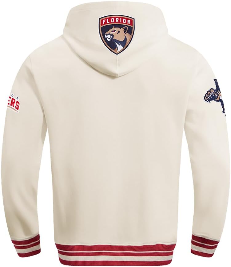 Pro Standard Mens NHL Retro Classics Brushed Back French Terry Pull Over Hoodie - Image 2