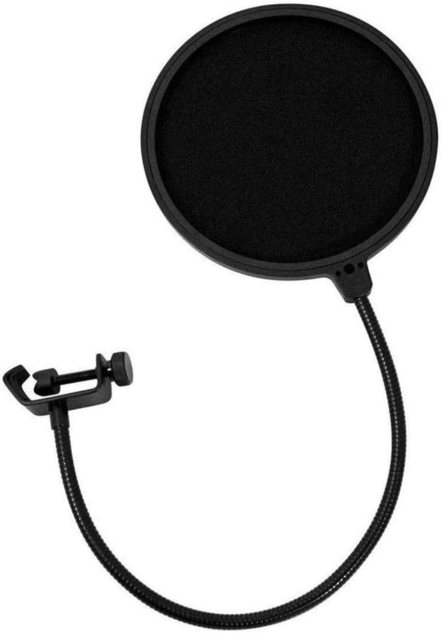 Lewitt LCT-240 Pro Condenser Microphone (Black) Bundle with Studio Monitor Headphone, Pop Filter & XLR Cable - Image 7