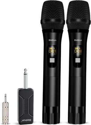 Wireless Microphone, Bietrun UHF Me...