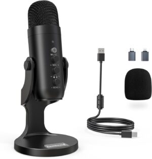 ZealSound Podcast Microphone for PC...