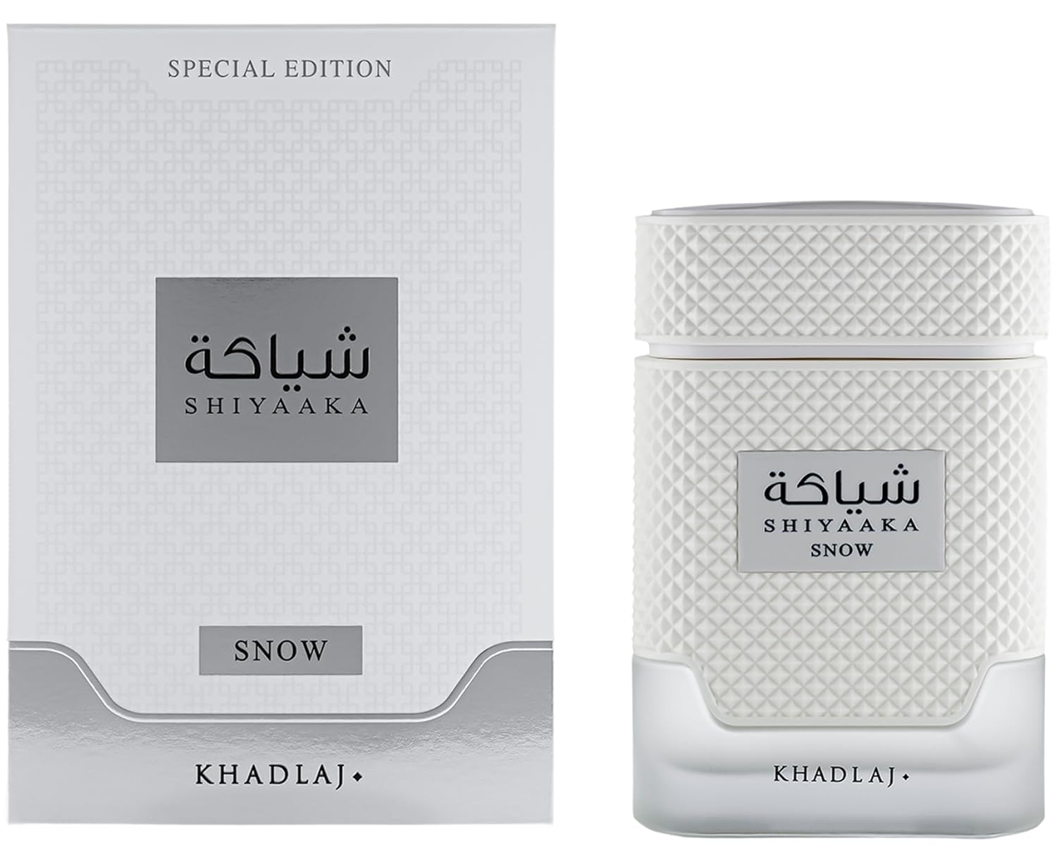 Khadlaj Shiyaaka Snow – Citrusy, Woody, Spicy, Aromatic – Eau De Parfum Spray-Long-Lasting Fragrance for Men, 3.4 Ounce / 100 ml - Image 2