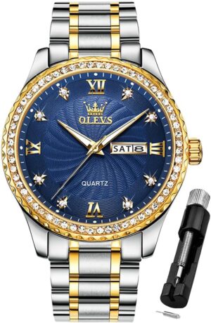 OLEVS Mens Watches Chronograph Busi...