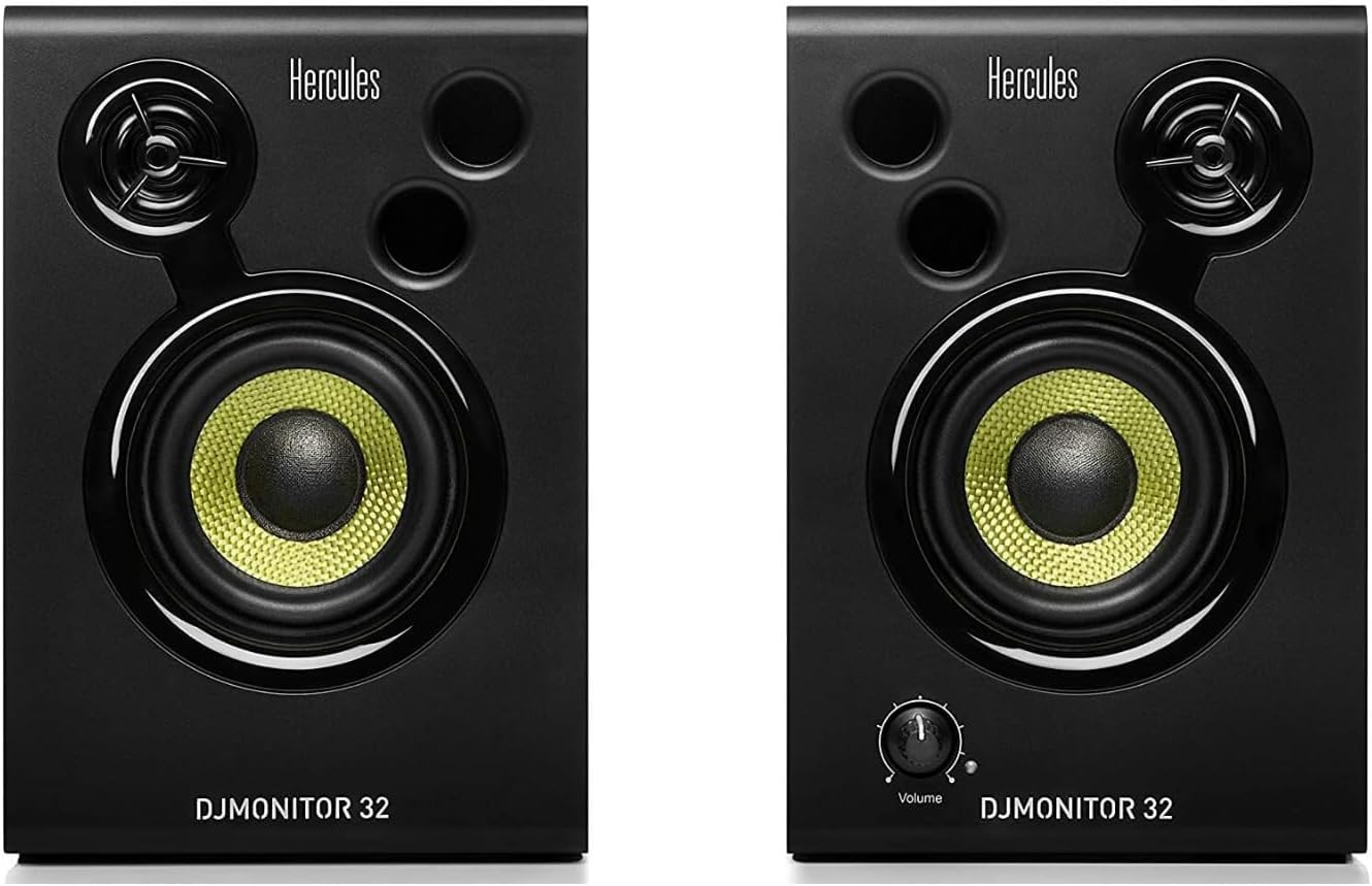 Hercules DJ Starter Kit | Starlight USB DJ Controller with Serato DJ Lite Software, 15-Watt Monitor Speakers, and Sound-Isolating Headphones - Image 5