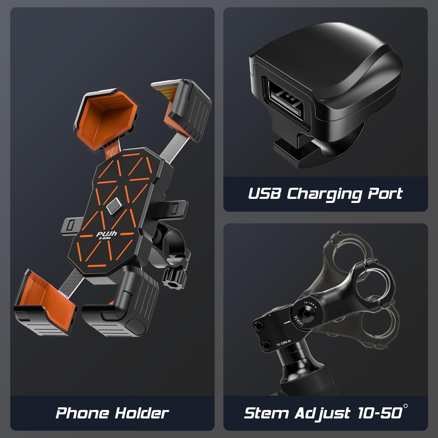 2000W Electric Bike for Men Women 48V 17.5Ah Battery, 29'' Fast Ebike,Max 34 Mph to 80 Miles, Front Suspension Class 3, Snow Off Road Commuter Mountain E-Bike for Adults - Image 8