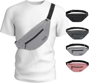 MAXTOP Large Crossbody Fanny Pack w...