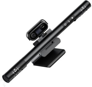 4K Webcam with Ring Light & Mi...