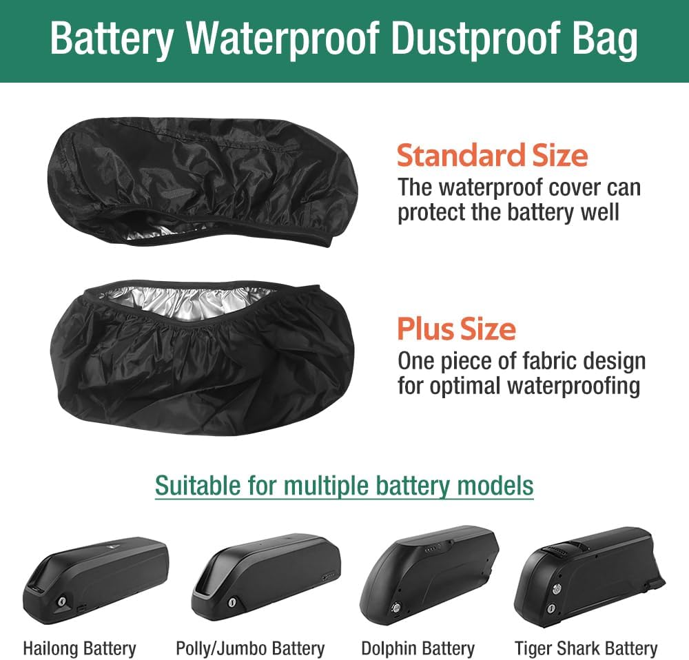2Pack Waterproof Battery Bag for Rectangular Batteries - Image 2