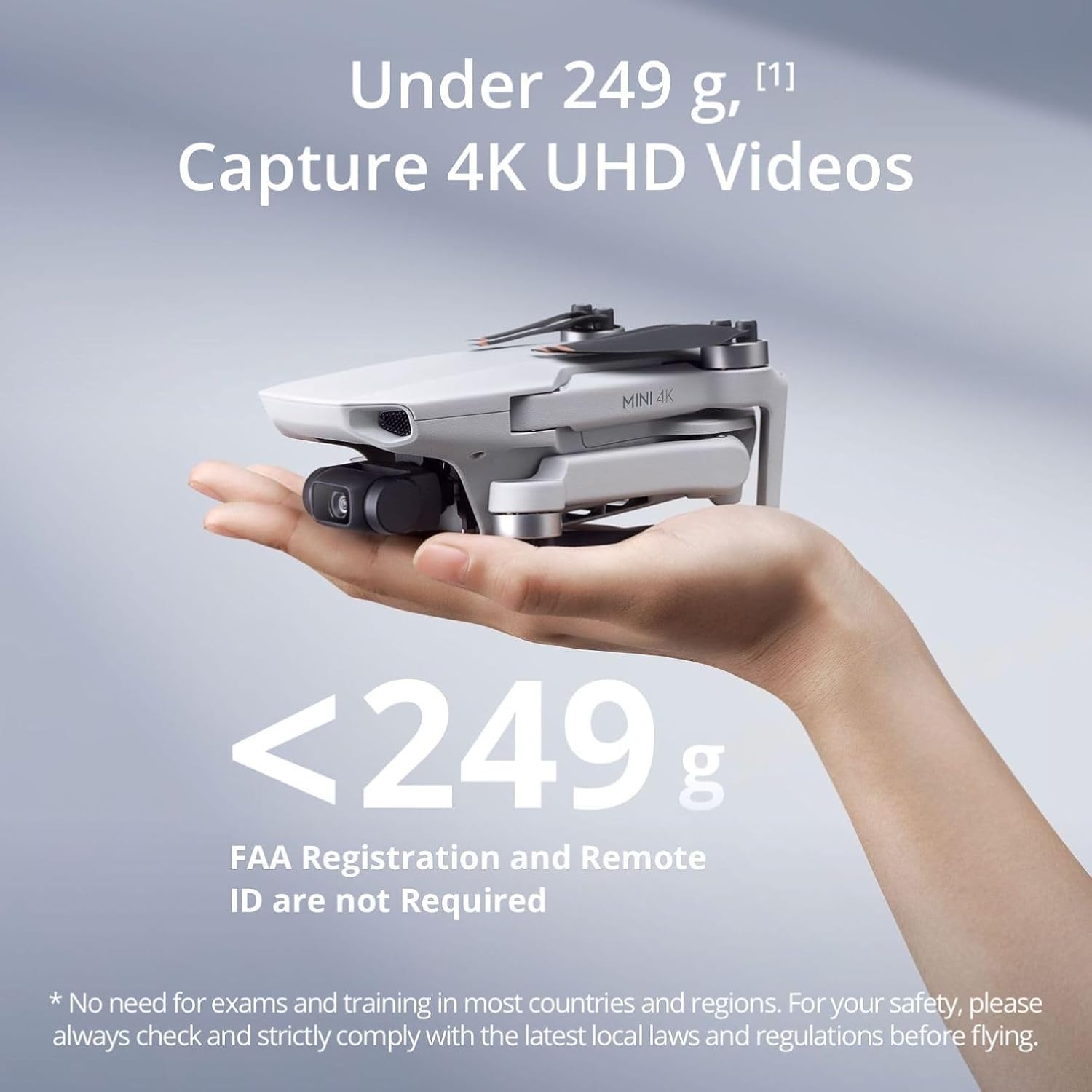 DJI Mini 4K Camera Drone Combo, Drone with 4K UHD Camera for Adults, Under 249 g, 3-Axis Gimbal Stabilization, 10km Video Transmission, Auto Return, 2 Batteries for 62-Min Max Flight Time, QuickShots - Image 2