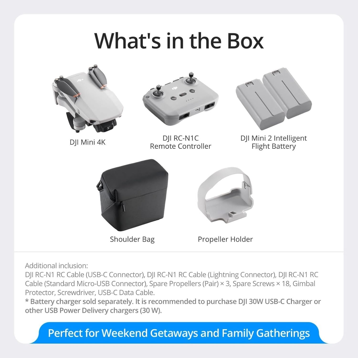 DJI Mini 4K Camera Drone Combo, Drone with 4K UHD Camera for Adults, Under 249 g, 3-Axis Gimbal Stabilization, 10km Video Transmission, Auto Return, 2 Batteries for 62-Min Max Flight Time, QuickShots - Image 7