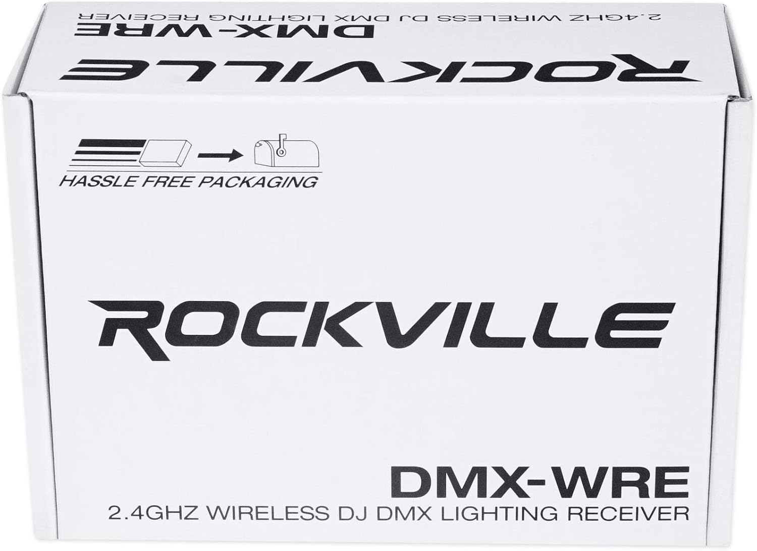 Rockville DMX-WRE Wireless DMX Receiver 2.4GHz, 9-Hour Battery, 1968-Foot Range, Compact 0.4 lb Design, for DJs and Stage Lighting - Image 7