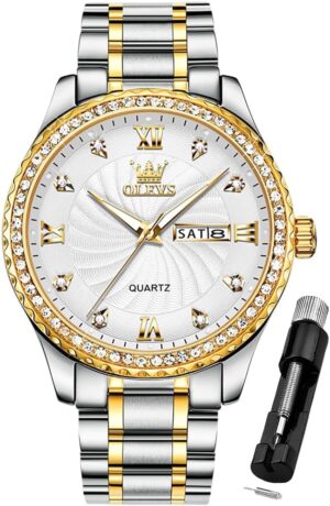 OLEVS Mens Watches Chronograph Busi...