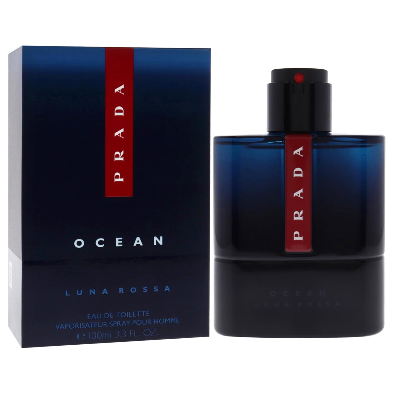 Prada Luna Rossa Ocean by Prada for Men - 3.3 oz EDT Spray - Image 3
