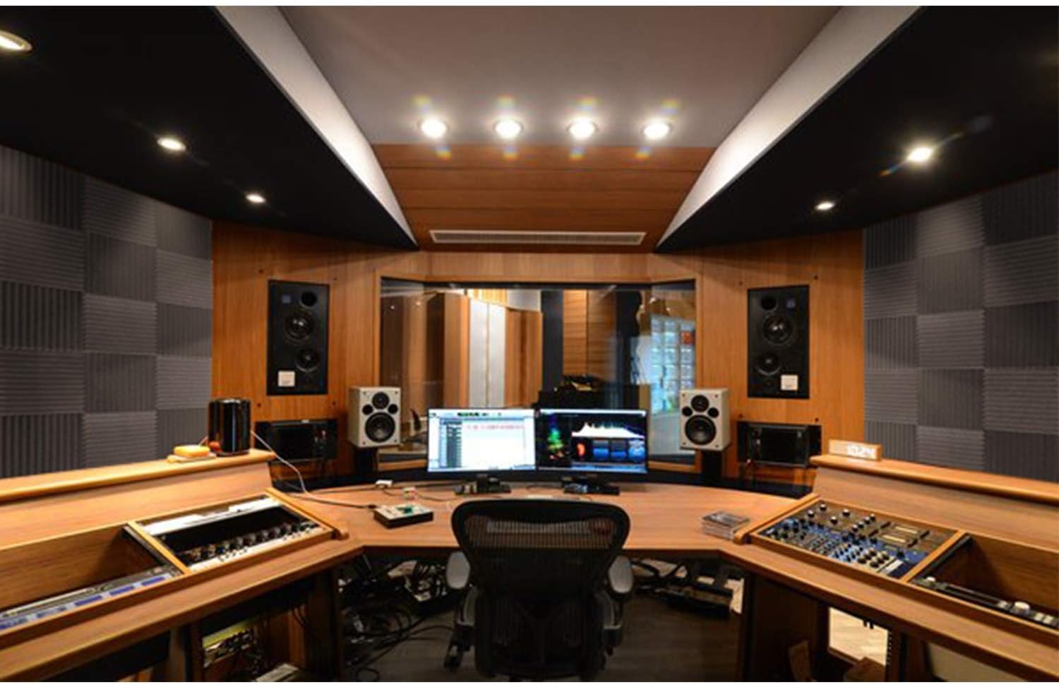 Focusound 50 Pack Acoustic Foam Panels 1" x 12" x 12" Sound Proof Foam Panles Soundproofing Noise Cancelling Wedge Panels for Home Office Recoding Studio with 300PCS Double-Side Adhesive - Image 7