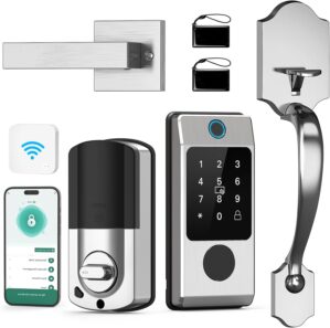 Wi-Fi Smart Deadbolt Lock with Hand...