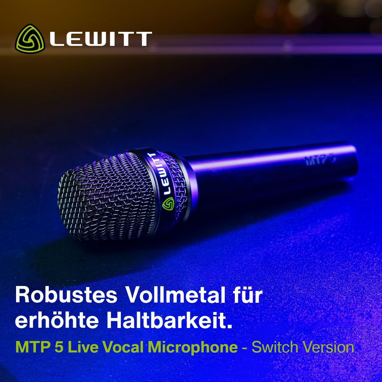 Lewitt Audio MTP 5S Handheld Cardioid Dynamic Mic - Image 5