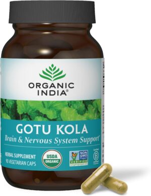 ORGANIC INDIA Gotu Kola Herbal Supp...