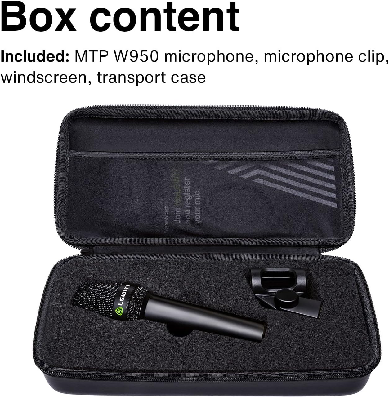 Lewitt MTP W950 Handheld Microphone - Image 7