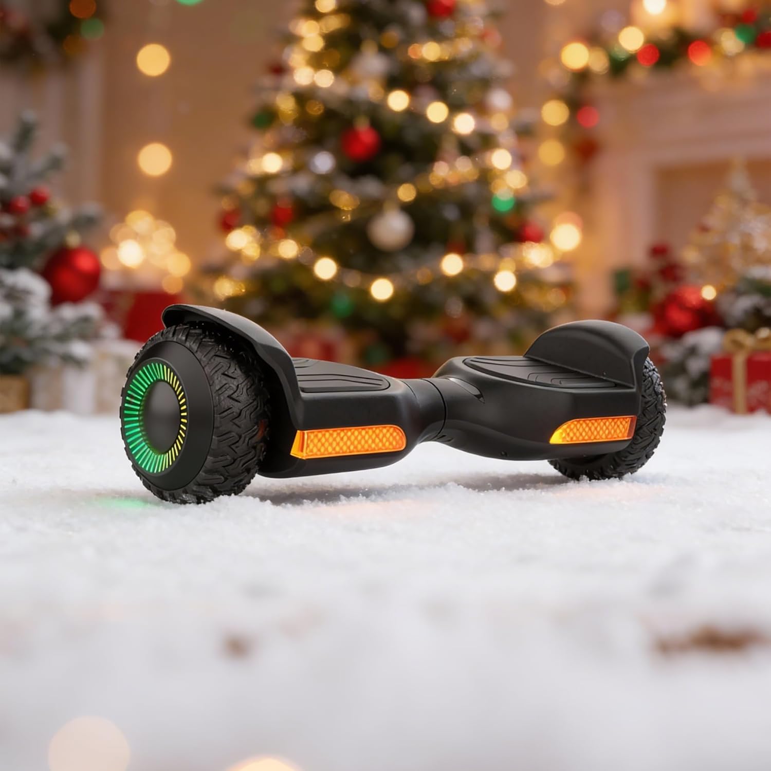 Gyroor Self Balancing Scooter New G13 All Terrain Balancing Scooter with LED Lights, Self Balancing Off Road with Bluetooth for Kids ages 6-12 and Adults-Black - Image 7