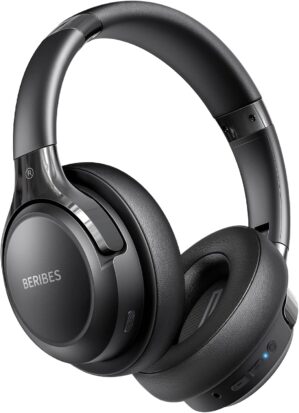 BERIBES Bluetooth Headphones Over E...