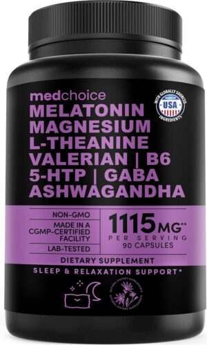12-in-1 Melatonin Sleep Capsules &#...