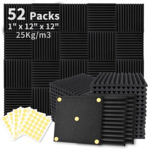 Focusound 52 Pack Acoustic Foam Pan...
