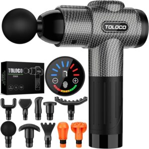 TOLOCO Massage Gun, Deep Tissue Bac...