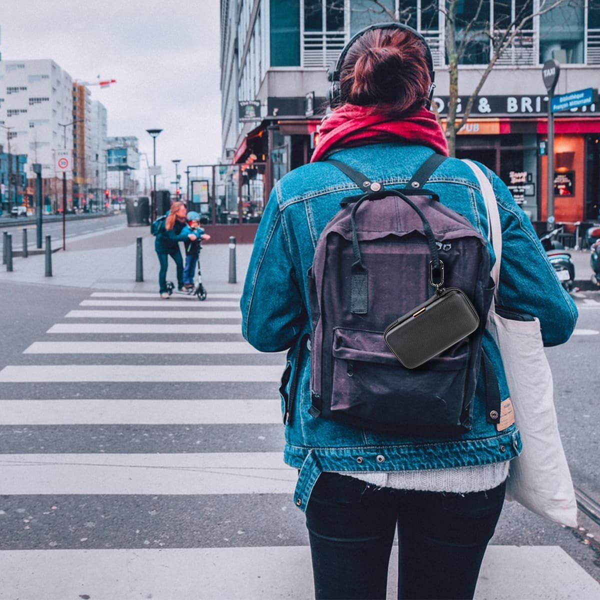 GLCON Portable Protection Hard EVA Case for External Battery,Cell Phone,GPS,Hard Drive,USB Charging Cable,Carrying Bag Mesh Inner Pocket,Zipper Enclosure,Universal Travel Pouch Bag - Image 7