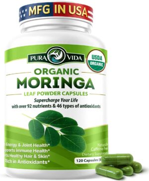 PURA VIDA MORINGA Organic Moringa C...