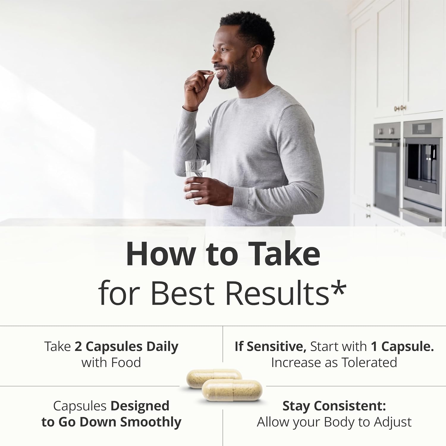 Multivitamin for Men with Methylated Vitamins and Chelated Minerals for Energy, Focus and Immune Health – Premium Daily Mens Multivitamins & Multiminerals – 60 Capsules - Image 7