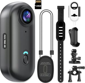 4K Mini WiFi Action Camera 128GB Th...