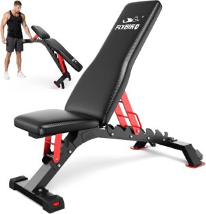 FLYBIRD WB7 Weight Bench, Commercia...