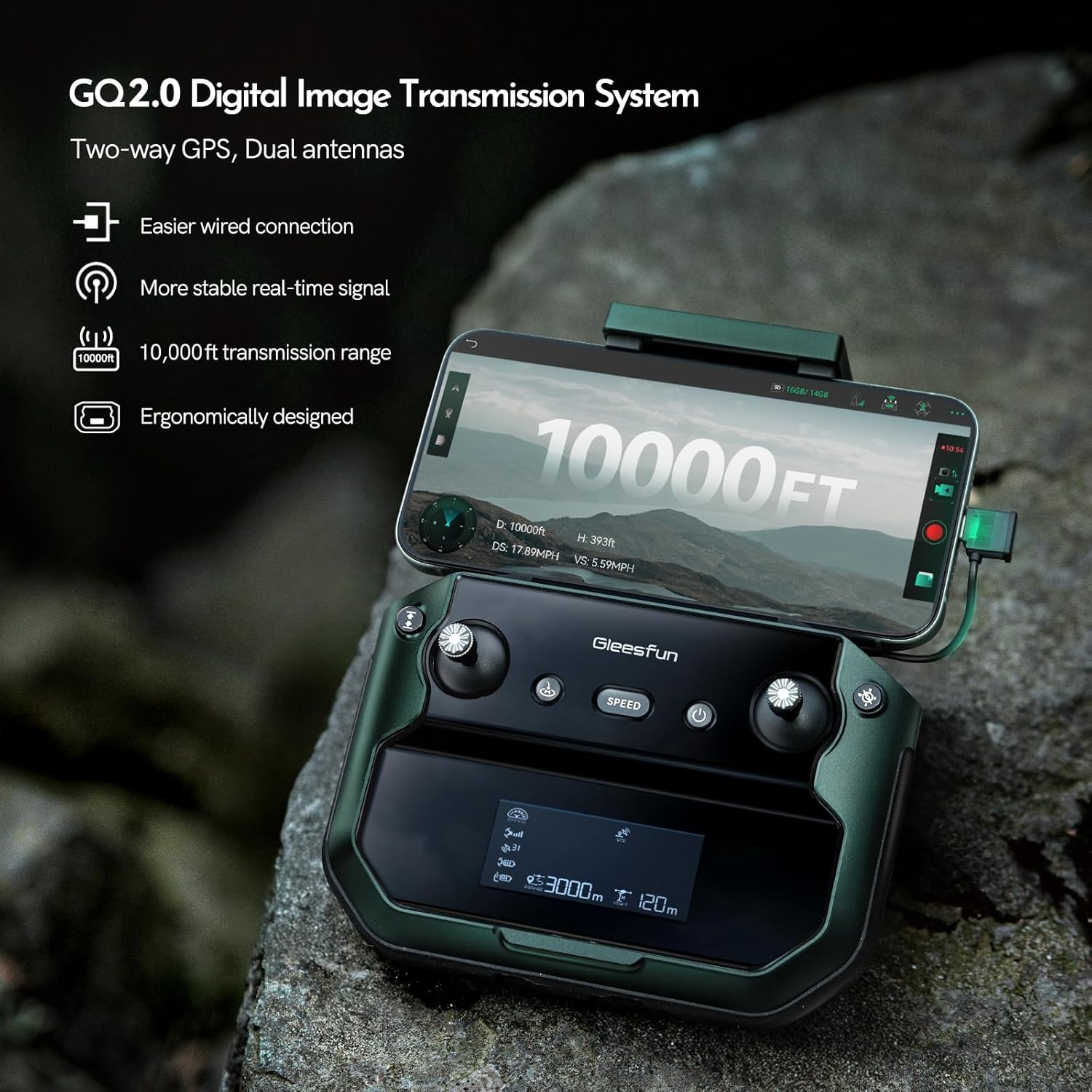 G11PRO 6K Drone with Camera for Adults, 4K/30fps Video, 3-Axis Brushless Gimbal, 70mins Flight Time with 2 Batteries, 10000ft Long Range, FAA compliance, Professional Drone with Auto Return - Image 5