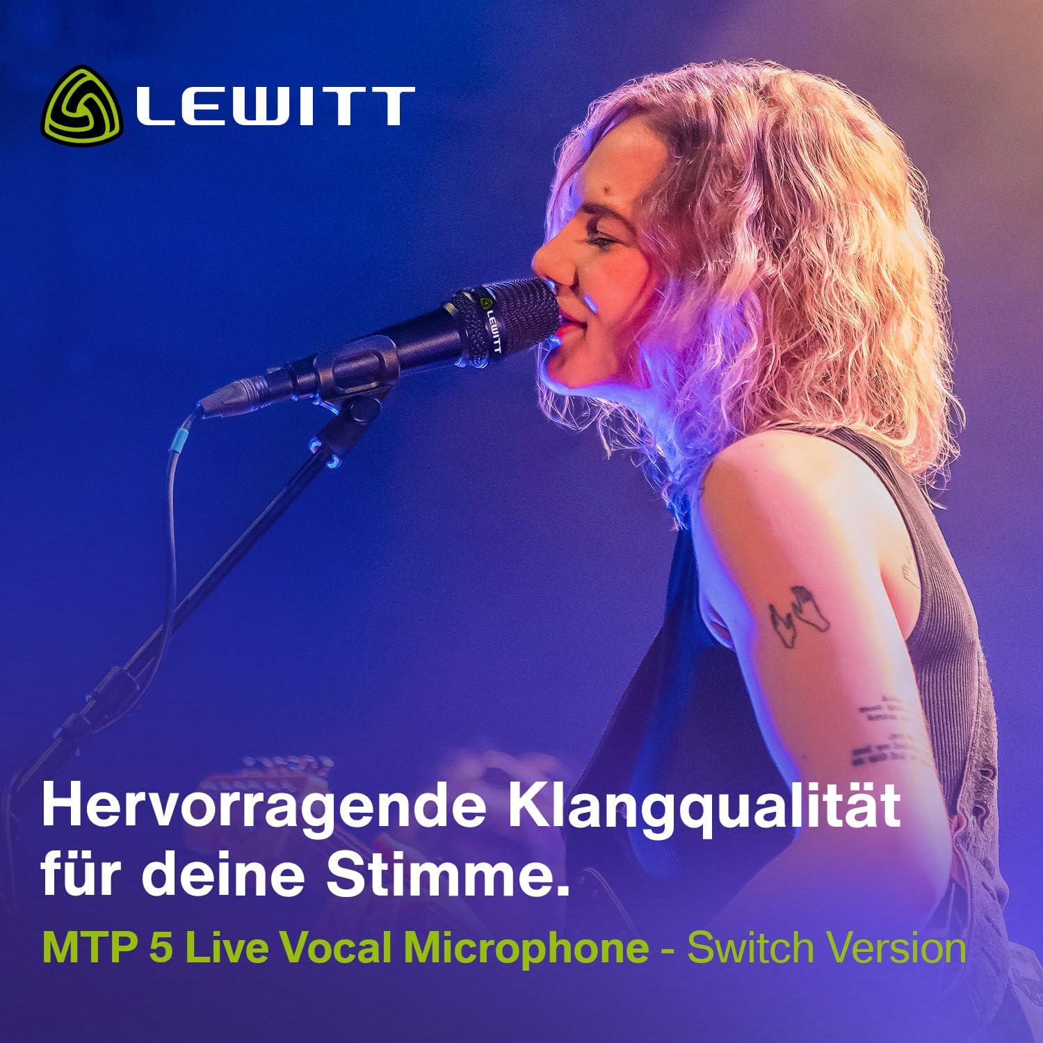 Lewitt Audio MTP 5S Handheld Cardioid Dynamic Mic - Image 3