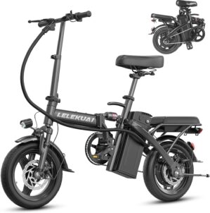 LELEKUAI Electric Bike for Adults, ...
