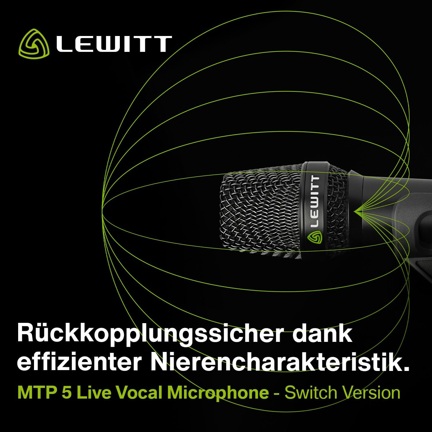 Lewitt Audio MTP 5S Handheld Cardioid Dynamic Mic - Image 6