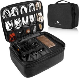 Travel Electronics Organizer, Water...