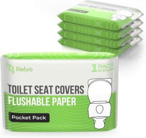 Toilet Seat Cover Paper Flushable (...
