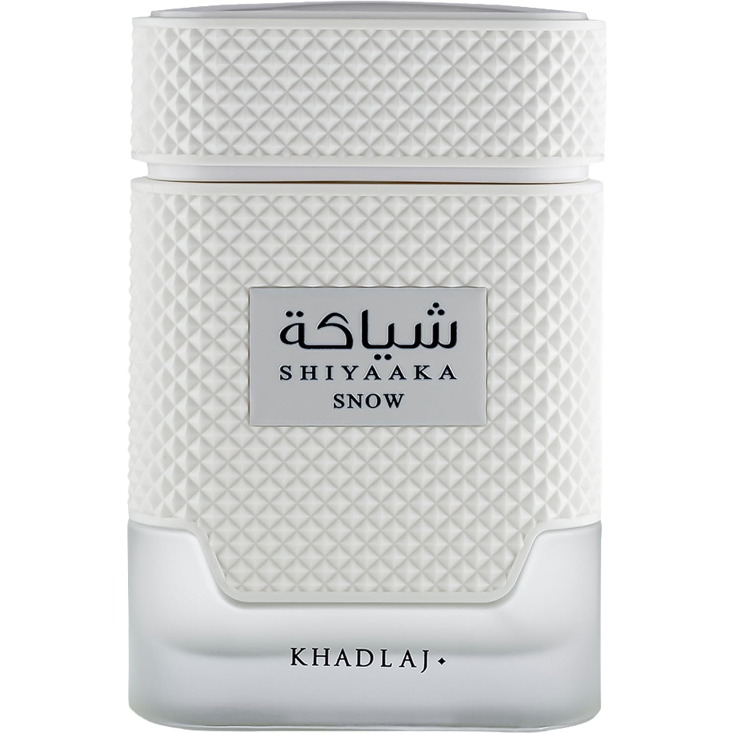 Khadlaj Shiyaaka Snow – Citrusy, Woody, Spicy, Aromatic – Eau De Parfum Spray-Long-Lasting Fragrance for Men, 3.4 Ounce / 100 ml
