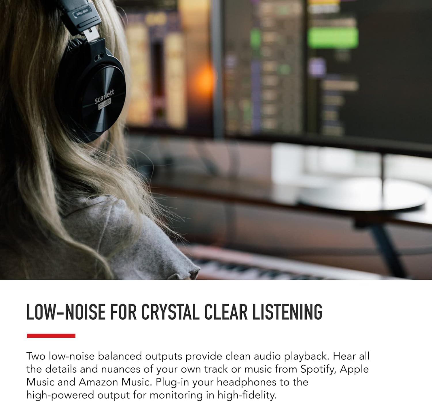 Focusrite Scarlett Solo 3rd Gen USB Audio Interface for Guitarists, Vocalists, Podcasters or Producers to record and playback studio quality sound - Image 8