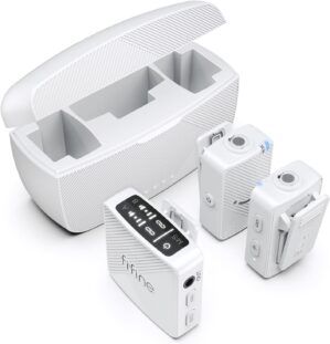 FIFINE Wireless Lavalier Microphone...