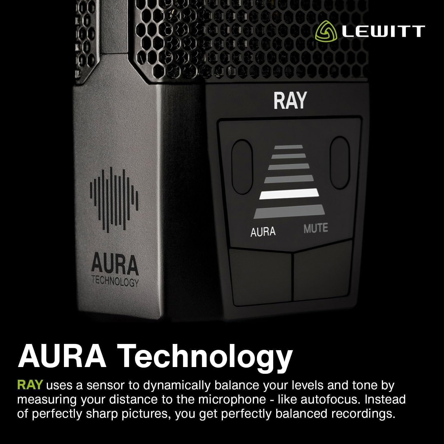 LEWITT RAY XLR Condenser Microphone With Auto - Image 6