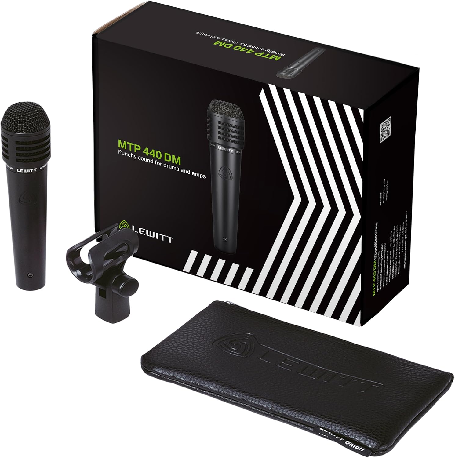 LEWITT MTP 440 DM Dynamic Instrument Microphone - Image 4